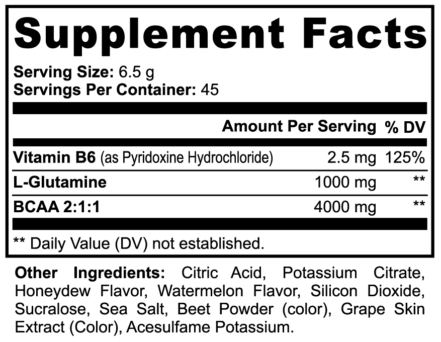 NOCK (BCAA Recovery)