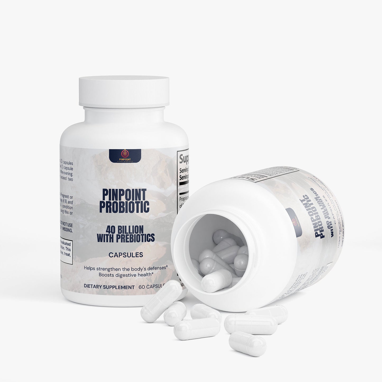 Pinpoint Probiotic 40 Billion with Prebiotics