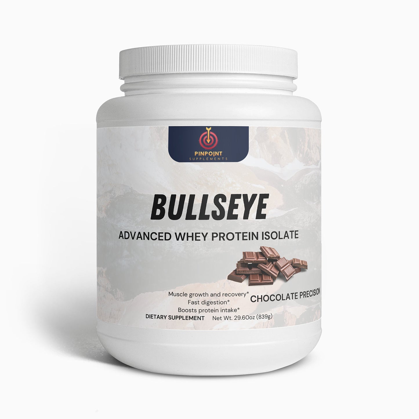 Bullseye Advanced Whey Protein Isolate Chocolate