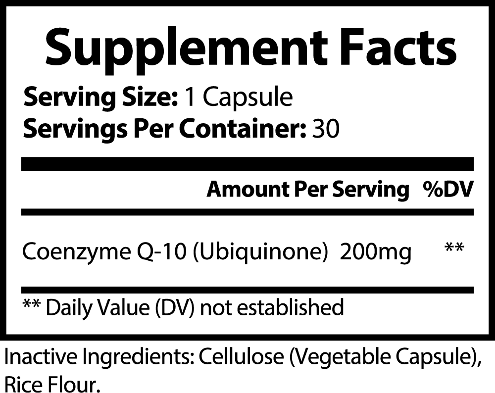 Pinpoint CoQ10 Ubiquinone