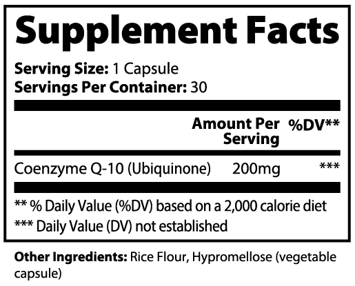 Pinpoint CoQ10 Ubiquinone