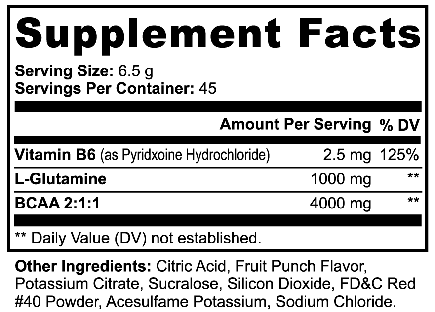 NOCK (BCAA ) Sunrise Punch